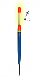Plavák pre nočný rybolov, hmotnosť 3g, dĺžka 17cm, balenie 10ks